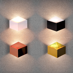 LED 큐브 벽등[4color]